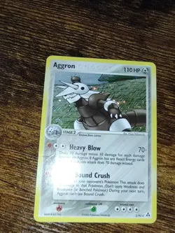 Pokemon Aggron 2/92 ex Legend Maker Holo - Image 3