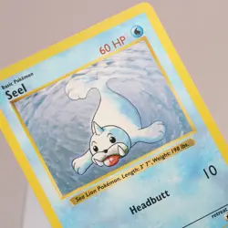 Pokemon TCG - Seel 41/102 Base Set Uncommon Shadowless WOTC 1999 - EXC/NM - Image 1