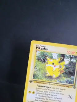 Pokemon Karten Sammlung - Starter Pikachu 60/64 1. Edition Jungle Exc-Near Mint - Image 2