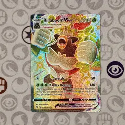 Rillaboom VMAX SV106/SV122 Shining Fates: Shiny Vault Pokemon TCG NM - Image 1