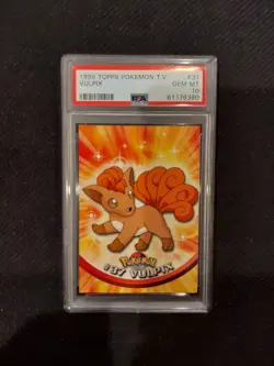 PSA 10 Vulpix 1999 Topps Pokemon - Image 1
