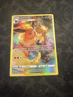 Pokemon Flareon Ultra Rare Holo SWSH09 Brilliant Stars Trainer Gallery TG01/TG30 - Image 1