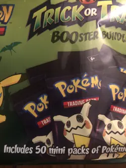 2 Unopened Pokemon TCG Trick or Trade BOOster Bundle Bags 2023 + 2022 - Image 2