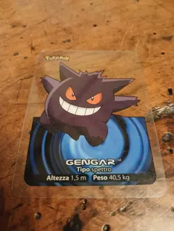 Gengar 094 Pokemon Lamincards Edibas - ITA - EXC - Image 1