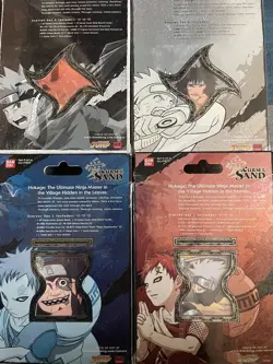 Naruto Curse Of The Sand Set Of All 4 Decks For Card Game CCG TCG- Very Rare - Image 2
