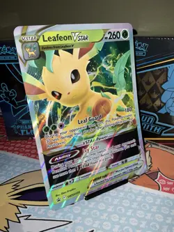 Leafeon VSTAR SWSH195 - Jumbo Card - NM - Image 2