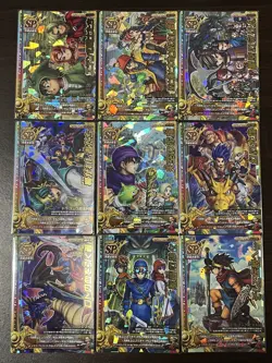 Dragon Quest Battle Road Cards 1-9 Set 2010 Japan - Image 1
