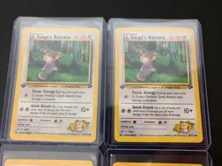 Lt. Surge's Rattata 85/132 1st Edition NM Gym Challenge Non-Holo Pokemon Card - Image 2