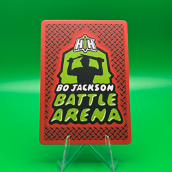 Bo Jackson Battle Arena BOJAX Steel Card P-8 2025 HTH Trading Card - Image 2
