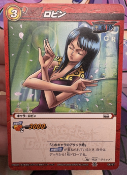 06/27 One Piece x Miracle Battle Carddass Trading Card Game 2009 🍬 - Image 1