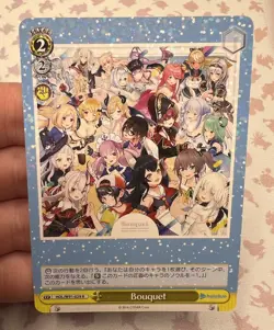 Bouquet HOL/W91-029 R Hololive Production Weiss Schwarz Trading Card Game 🌸 - Image 1