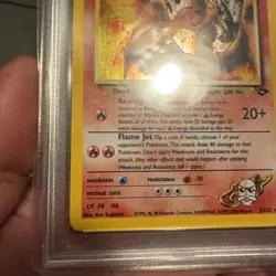 2000 Blaine's Charizard 002/132 Pokemon Card Vintage Gym Challenge Holo PSA 6 - Image 4