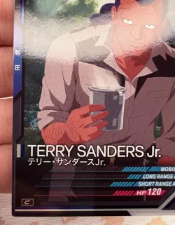 Terry Sanders Jr. AB02-018 C Gundam Arsenal Base Trading Card Game 🐼 - Image 2