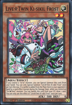 Live Twin Ki-sikil Frost - MP22-EN064 - Super Rare - 1st Edition Yugioh TCG Card - Image 1