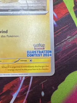 Pokemon TCG Pikachu Illustration Contest 2024 Promo Card 214 NM Condition - Image 5