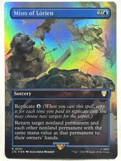 Mists Of Lorien NM/M* FOIL BORDERLESS The Lord Of The Rings 0501 mtg -UnltdCards - Image 1