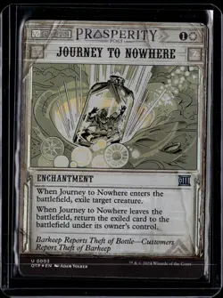 Journey To Nowhere - 3 - Foil - OTP - NM - MTG Magic the Gathering - Image 1