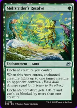 x4 Meltstrider's Resolve U MTG Edge of Eternities M/NM, English - Image 1