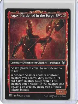 MTG Anax, Hardened In The Forge Showcase Theros Beyond Death (THB) #264 Unplayed - Image 2