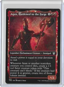 MTG Anax, Hardened In The Forge Showcase Theros Beyond Death (THB) #264 Unplayed - Image 3
