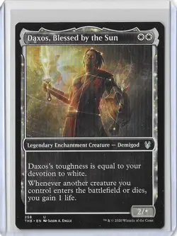 MTG Daxos, Blessed by the Sun Showcase Theros Beyond Death (THB) #258 Unplayed - Image 1
