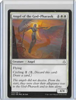 MTG Angel of the God-Pharaoh Hour of Devastation (HOU) Magic #004/199 Unplayed - Image 1