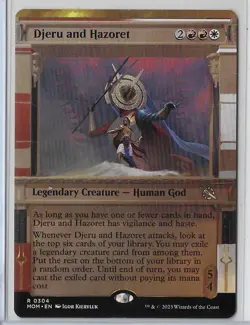 MTG Djeru and Hazoret Showcase March of the Machine (MOM) Rare #0304 Unplayed - Image 1