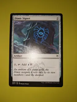 Dimir Signet x1 Guilds of Ravnica Guild Kits 1x Magic the Gathering MTG - Image 1