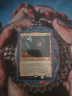 Dragonhawk, Fate's Tempest Bloomburrow Foil - Image 1