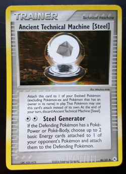 Ancient Technical Machine [Steel] 86/101 Pokemon EX Hidden Legends Reverse Holo - Image 1