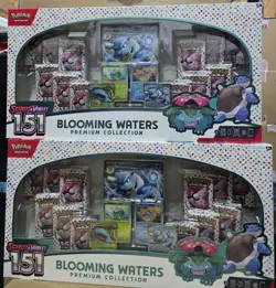 Pokemon Scarlet Violet 151 Blooming Waters Premium Collection 2-Pack, Sealed - Image 1