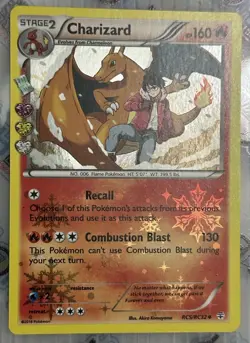 Pokemon Charizard Generations Radiant Collection Holo RC5/RC32 Lightly Played - Image 1
