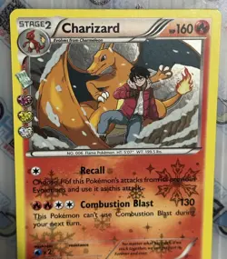 Pokemon Charizard Generations Radiant Collection Holo RC5/RC32 Lightly Played - Image 2