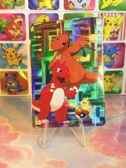 Pokemon HOLO Vintage Pocket Monsters Vending Prism Sticker 1998 Nintendo - Image 4