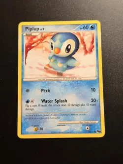 Piplup 15/17 Non Holo Pokemon POP Series 8 Pokemon TCG LP - Image 1