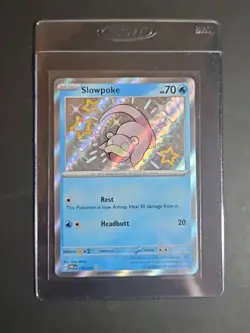 Pokemon Slowpoke 116/091 Paldean Fates Shiny Ultra Rare Holo NM - Image 3