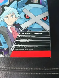 Pokemon Special Rival Battle Deck STEVEN Metagross Sealed Box Ready To Play Deck - Image 2