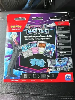 Pokemon Special Rival Battle Deck STEVEN Metagross Sealed Box Ready To Play Deck - Image 3