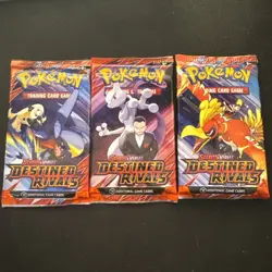 Pokemon TCG Destined Rivals Booster Pack Sealed 1x Random Art - Image 1