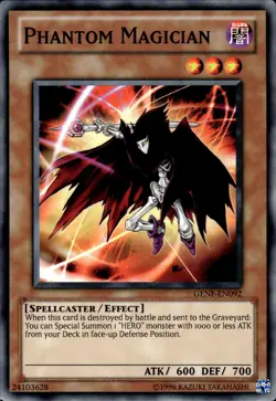 Phantom Magician - GENF-EN092 - NM - YuGiOh - Image 1