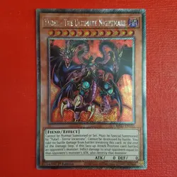 Yugioh Yubel - The Ultimate Nightmare RA03-EN191 1st Edition Platinum Rare - Image 1