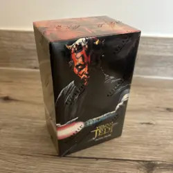 NEW SEALED STAR WARS YOUNG JEDI MENACE OF DARTH MAUL TRADING CARDS BOX COLLECTOR - Image 1
