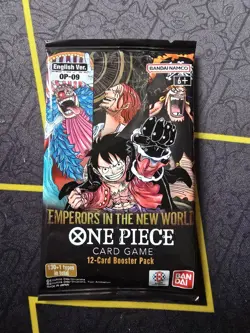 OP09 Emperors In The New World Booster Pack - Sealed - One Piece Card Game TCG - Image 1