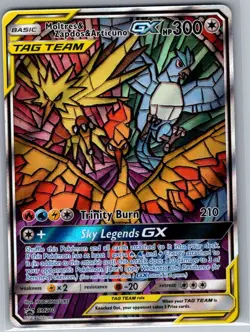Moltres & Zapdos & Articuno GX SM210 SM Promos - Pokemon Card - NM - Image 1