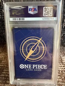 2025 One Piece Card Game OP12 Monkey D Luffy PSA 10 GEM MINT JP - Image 2