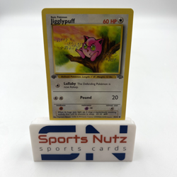 1st Edition Jigglypuff - Pokemon Card - Jungle 54/64 - Image 1