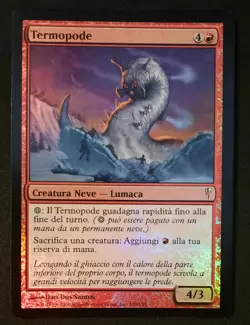 MTG FOIL ITALIAN Thermopod - Coldsnap Magic the Gathering Card # 100 LP - Image 1