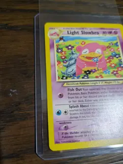 Pokemon Card - Light Slowbro Neo Destiny 51/105 Uncommon Non Holo LP - Image 2