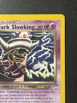 Dark Slowking 20/105 Neo Destiny Pokemon Card Moderately Played normal - Image 2