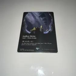 MTG - Godless Shrine - Borderless - Edge of Eternities - Magic the Gathering - Image 1